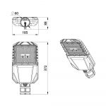 Светодиодный светильник Гроза 60 XS CRI70 5000К 155х70° — изображение 10