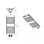 Светодиодный светильник Магистраль v2.0 МЛ 120 Экстра CRI70 4000К 155х70° — изображение 7