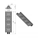 Светодиодный светильник Магистраль v2.0 МЛ ЭС 200 CRI70 4000К 155х70° — изображение 7