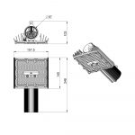 Светодиодный светильник Магистраль v2.0 МЛ ЭС 30 CRI70 5000К 155х70° — изображение 7