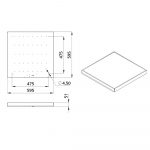 Светодиодный светильник Офис 50 IP30 CRI80 5000К Призма 595х595х50мм — изображение 7