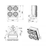 Светодиодный светильник Плазма 400 D Box CRI70 5000К 120° — изображение 8