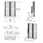Светодиодный светильник Плазма 500 L V CRI70 4000К 80х30° — изображение 8