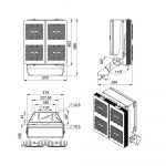 Светодиодный светильник Плазма 400 S Box CRI70 5000К 155х70° — изображение 8