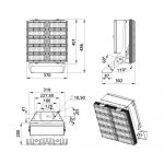 Светодиодный светильник Плазма 400 S Box CRI70 5000К 90° — изображение 8
