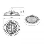Светодиодный светильник Профи Нео 150 Эко L CRI70 4000К 90° — изображение 7