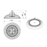 Светодиодный светильник Профи Нео 160 L CRI70 4000К 120° — изображение 7