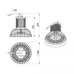 Светодиодный светильник Профи Нео Термал 50 M CRI70 5000К 60° — изображение 8