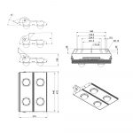 Светодиодный светильник Прожектор v2.0 300 CRI70 6500К 90° — изображение 7