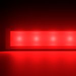 Светодиодный светильник Барокко 30 1000мм Красный Матовое закаленное стекло — изображение 2