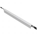 Светодиодный светильник Модерн v2.0 11 620мм (18Вт/м) 24В DC 5 пикс. RGBW DMX CRI80 5000К Опал (Профиль, козырек, транзитное штепсельное соединение) — изображение 2