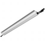 Светодиодный светильник Модерн v2.0 13 750мм (18Вт/м) 24В DC 6 пикс. RGBW DMX CRI80 4000К Опал (Профиль, козырек, транзитное штепсельное соединение)