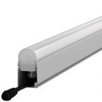 Светодиодный светильник Модерн v2.0 14 800мм (18Вт/м) 48В DC 1 пикс. RGBW DMX CRI80 3000К Опал (Профиль, транзитное штепсельное соединение) — изображение 3
