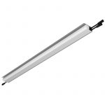 Светодиодный светильник Модерн v2.0 18 1000мм (18Вт/м) 24В DC 8 пикс. RGBW DMX CRI80 5000К Опал (Профиль, козырек, транзитное штепсельное соединение)