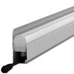 Светодиодный светильник Модерн v2.0 18 1000мм (18Вт/м) 24В DC 8 пикс. RGBW DMX CRI80 5000К Опал (Профиль, козырек, транзитное штепсельное соединение) — изображение 3