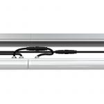 Светодиодный светильник Модерн v2.0 18 1000мм (18Вт/м) 24В DC 8 пикс. RGBW DMX CRI80 5000К Опал (Профиль, козырек, транзитное штепсельное соединение) — изображение 4