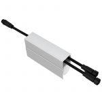 Светодиодный светильник Модерн v2.0 2 130мм (18Вт/м) 24В DC 1 пикс. RGBW DMX CRI80 3000К Опал (Профиль, козырек, транзитное штепсельное соединение) — изображение 2