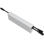 Светодиодный светильник Модерн v2.0 5 250мм (18Вт/м) 24В DC 2 пикс. RGBW DMX CRI80 3000К Опал (Профиль, козырек, транзитное штепсельное соединение) — изображение 2