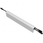 Светодиодный светильник Модерн v2.0 7 400мм (18Вт/м) 48В DC 1 пикс. RGBW DMX CRI80 5000К Опал (Профиль, козырек, транзитное штепсельное соединение) — изображение 2