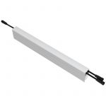 Светодиодный светильник Модерн v2.0 9 500мм (18Вт/м) 24В DC 4 пикс. RGBW DMX CRI80 4000К Опал (Профиль, козырек, транзитное штепсельное соединение) — изображение 2