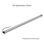 Светодиодный светильник Т-Линия Компакт 60 1500мм Эко 36~48В AC/DC CRI70 4000К Прозрачный — изображение 8